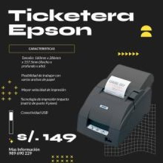 TICKETERA EN OFERTA